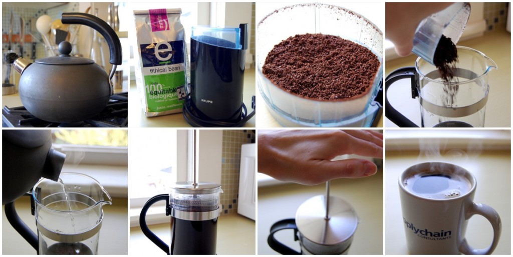 How to use a French press